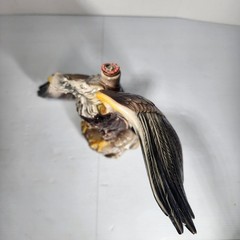 RARE Barsottini Bald Eagle Whiskey Decanter 1970 Ltd. Ed. Vino Rosso 1976 BANFI