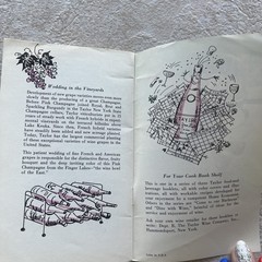 Vintage Taylor Wine Company Sparkling Hospitality Recipe Booklet Advertisement