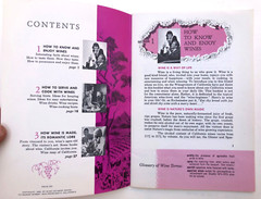 California Wine VINTAGE Booklet San Francisco GUIDE TO WINES Wine Land America