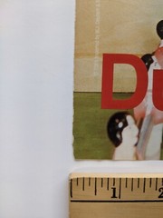 1-page Clipping redhead freckles foosball table photo DuBoeuf wine Print Ad 2003