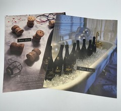 1995 Freixenet Cordon Negro Brut Sparkling Wine Print Ads 8.5&Prime;x11&Prime; 2 ad lot