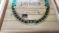 Vintage BARTLES & and JAYMES Premium Wine Cooler Logo ~ Bar Mirror ~ 19&Prime; x 15.5&Prime;