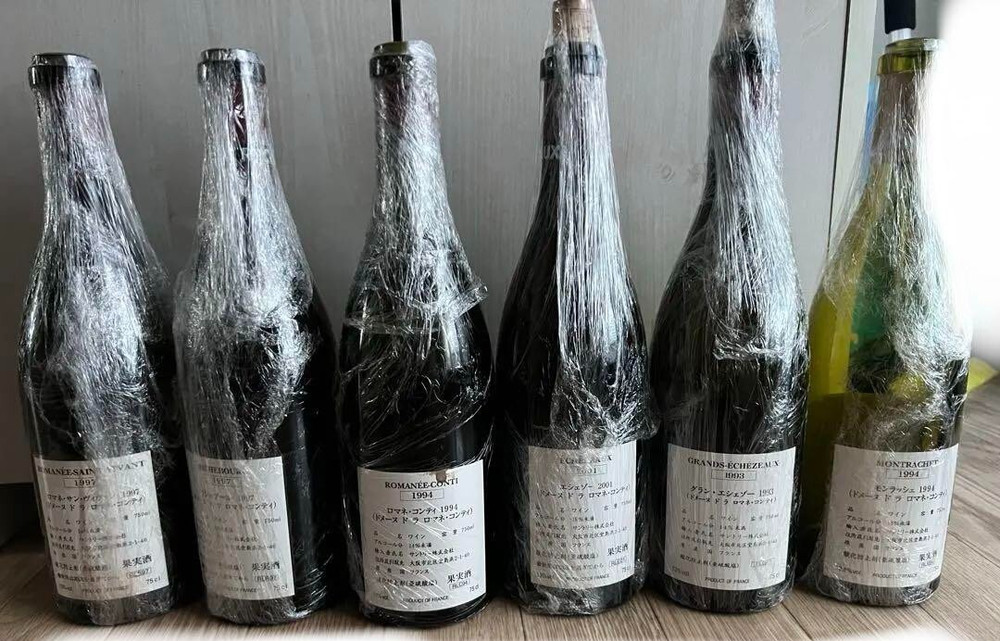 DRC Romanee Conti Empty Bottle set Vintage Rare Used from Japan