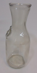 Milk Bottle Vintage Embossed Since 1852 Glass 10&prime; Wine Carafe Quart Paul Mason