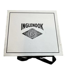 Vintage Inglenook Vineyard Rutherford Napa California Porcelain Wine Cellar Tags