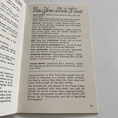 Vintage 1968 Dine With Wine Recipe Booklet – Taylor Wine Co