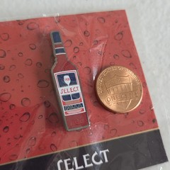 Select Aperitivo Venetian Wine Bottle Lapel Hat Pin Venice Italy Winery NEW