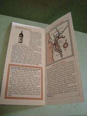 1973 Inglenook Notes Sping Edition Flyer & Santa Clara Wine Country Tour Map