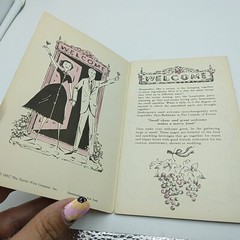VTG Taylor Wines Sparkling Hospitality Libration Drinks Receipt Booklet 1960s