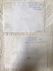 2 Sancerre Le Petit Chemarin 1980 & Les Monts Damnes 1981 Wine Labels France