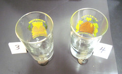 9 European souvenir wine tasting glasses 1970s to 1990s, all Vy Good, no damage