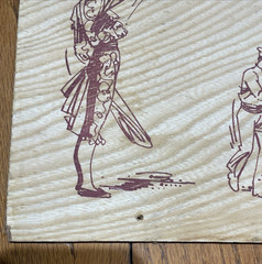 Dry Sack Sherry Wooden Sign Bar Decor Wine Crate Lid Spain Man Cave Vintage