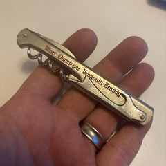 The Christian Brothers Wine Tool Folding Corkscrew/Knife Blade/Opener Italy