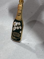 Perrier Jouet Fleur de Champagne Belle Epoque Promo Pendant Keychain Fob Enamel