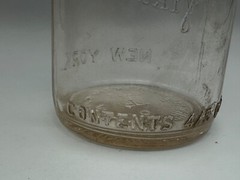 Vintage 12&Prime; Garrett Co. Virginia Dare Wine 4/5 Quart Glass Bottle, Nice