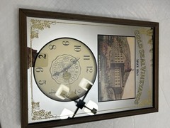 Gold seal fine wines Bar Advertising Clock 12×17