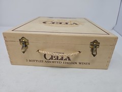 Cella Fratelli Cella Italian Wine Wooden Box Crate Italy Decor B11