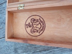 Vintage Carlos I Brandy Pedro Domecq Wood Box Bottle Holder Keepsake BOX ONLY