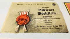 Vintage wine label Lot of 9 German 1962, 1966, 1967