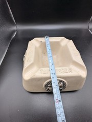 Vintage French Champagne Taittinger Reims Large 8” Ceramic Ashtray – see pics