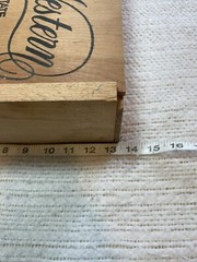 Vintage Antique Great Western New York State Wines & Champagnes Wooden Box