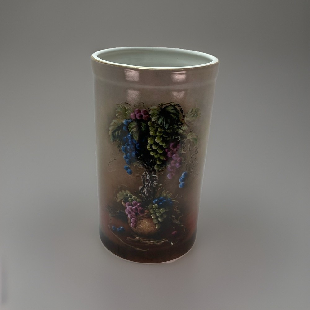 Rare “Vineyard Blessings” Wine Chiller by Lisa White, Arts Unique