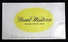 GREAT WESTERN WINES PUNCHES FOR ALL OCCASSIONS DRINK RECIPES BROCHURE 1953
