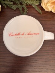 Castello Di Amoroso Winery Mug Napa Valley California 12oz Red Souvenir Cup B71