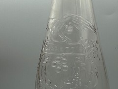 Vintage 12&Prime; Garrett Co. Virginia Dare Wine 4/5 Quart Glass Bottle, Nice