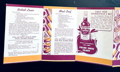 RARE 1930s ITALIAN SWISS COLONY Asti Sonoma CA Art Deco Wine Cooking Booklets(2)
