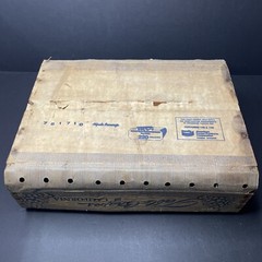 Antique c1920s Radovich Herrick-Park Ranches Delano California Wood Grape Crate