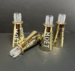 Moet Chandon Champagne Sipper 187ml mini bottle flute topper – set of 2 pcs.