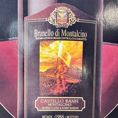 1992 Brunello di Montalcino Wines Castello Banfi Vintage Print Ad