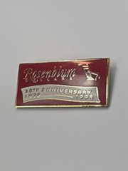 Rosenblum Cellars 20th Anniversary 1978-1998 Lapel Pin Oakland California Winery