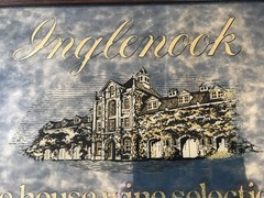Inglenook Vintage Wine Mirror Sign 15×19 Wood Frame The House Wine Selection