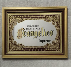 Rare Vintage Frangelico Liqueur 18&Prime;x14&Prime; Mirror Sign Bar Collectible Man Cave