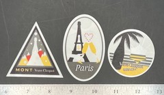 Veuve Clicquot Champagne Journey Ice Bucket Stickers – Pack of Seven 7