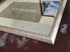 Vintage Sutter Home Winery Bar Mirror 27&Prime; X 21&Prime;
