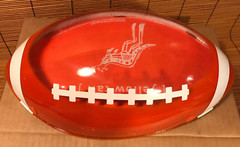 Yellow Tail Wine Football Lightbox Sign Man Cave – Orange – NEW – 4&Prime;x8.5&Prime;x13&Prime;