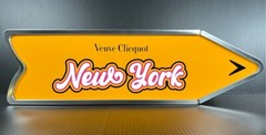 Veuve Clicquot Champagne Destination Blank Arrow Tin – Customizable- New