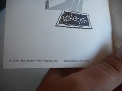 Vintage 1958 The Taylor Wine Co Come for Cocktails
