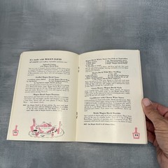 Vintage 1950s Mogen David Wine Recipe Booklet Cooking With Wine