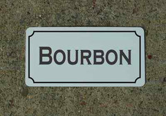 BOURBON 6&Prime;X12&Prime; Metal Sign Kitchen Bar Decor Man Cave Wine Alcohol Pool
