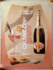 Domaine Chandon Garden Spritz Sparkling Wine First Sip of Summer Poster Art