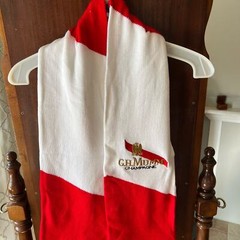 New! G.H. Mumm Champagne Scarf Red And White