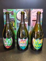 Dom Perignon 2015 Jean Michael basquiat Edition Limited (empty) 3 Bottles 3 boxぴ