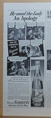 1941 magazine ad for Virginia Dare Wine – He Owed the Lady an Apology