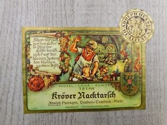 Mosel Saar Ruwer Winery Kröver Hacktarlich Adolph Huesgen Vintage Label Wine