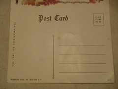 The Christian Brothers of California Wines Postcard Woodland Hotel Owen WI Vinta