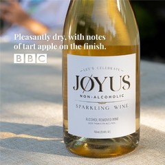 Joyus Non-Alcoholic Sparkling Wine, Award Winning Best In Class…